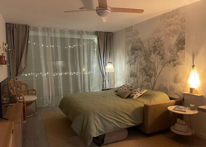 Cozy Studio, Terrace And *